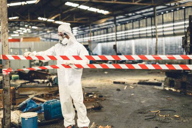 Professional Odor Removal technician working in Shafter, CA